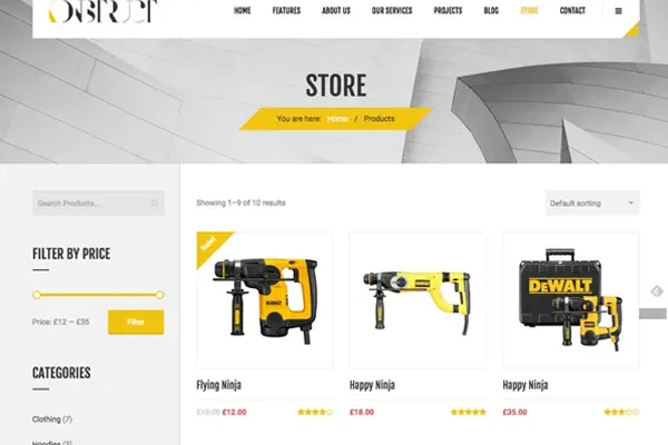 Electric tool website case